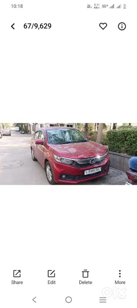 Honda Amaze 2nd Gen 2018