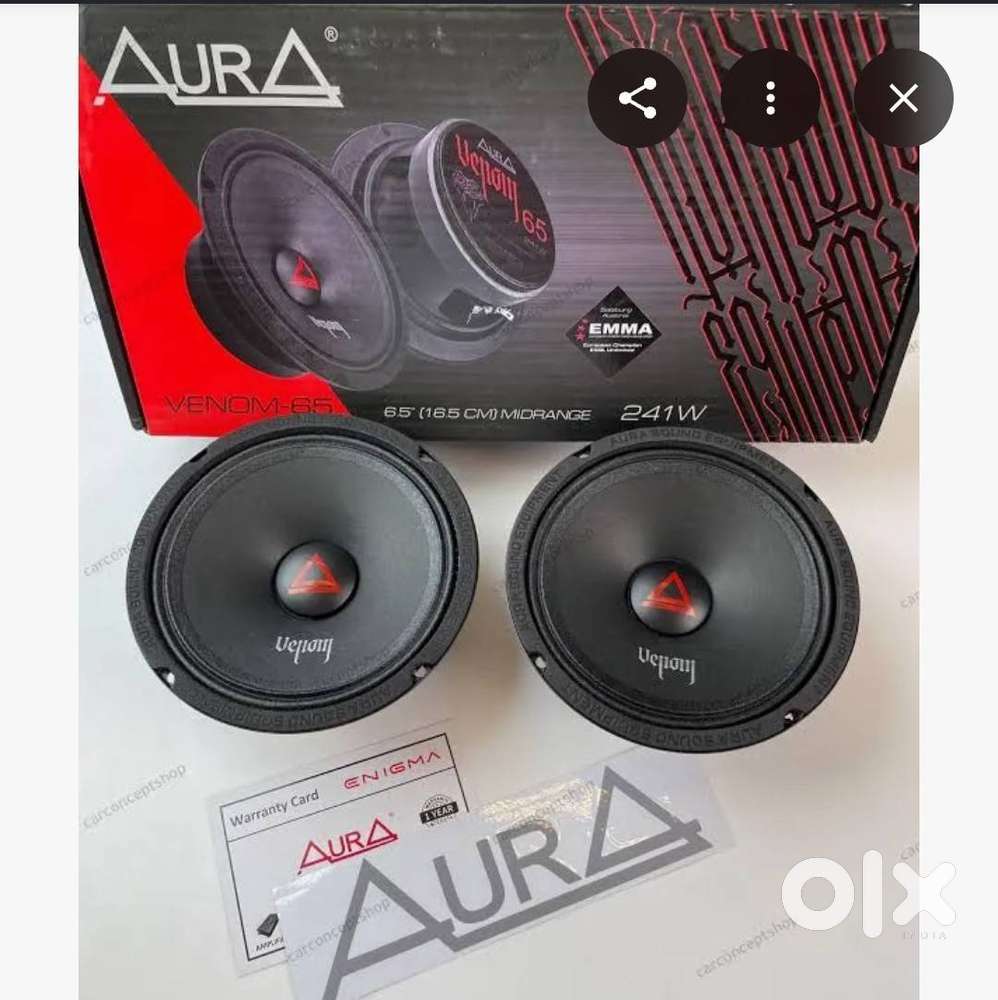 Aura Venom mid speaker