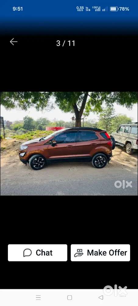 Ford Ecosport 2018 Diesel Good Condition