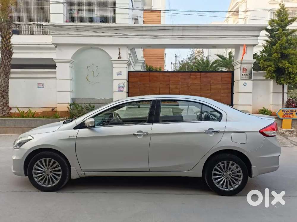 2017 Modal Ciaz Zdi Topend Silky Silver