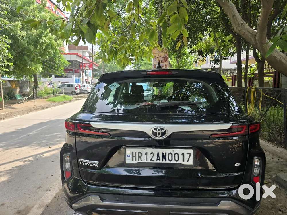  Toyota Urban Cruiser Hyryder G Cng (top Model)  2023  Black  Imm