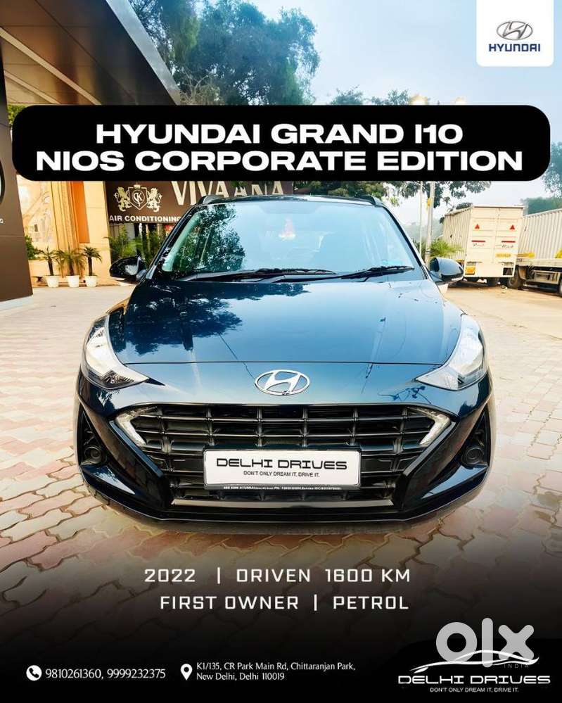 Hyundai Grand I10 Nios Corporate Edition 1.2 Vtvt, 2022, Petrol
