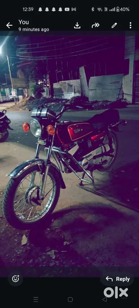 Yamaha RX100 Bike 1992