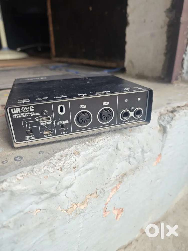 Steinberg UR22 and Audio technica at2020 - Audio Interface & mic