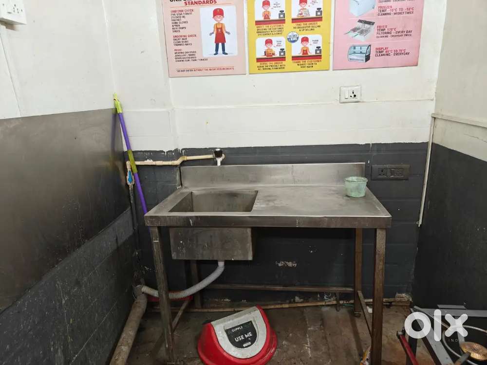 Stainless Steel Kitchen Table With Sink