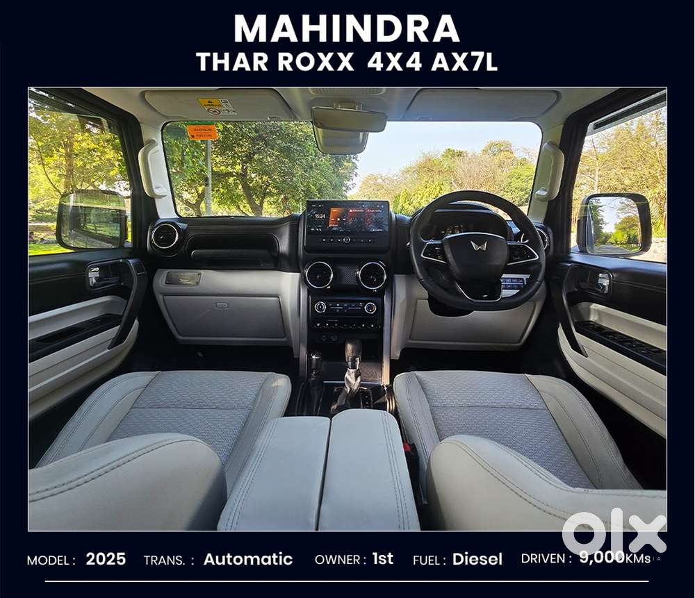 Mahindra Thar Roxx Ax7 L Diesel At 4wd, 2025, Diesel