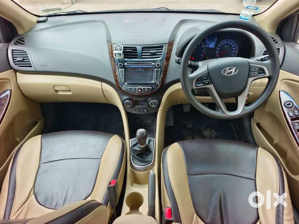 Verna 2016  Low 33k Km  Excellent Cond  Led + Leather