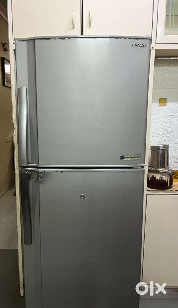 Double door Grey Refrigerator (Sharp)