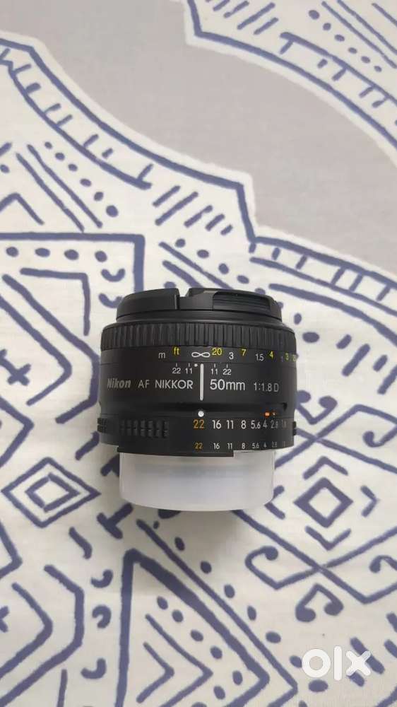Nikon AF Nikkor 50mm prime lens Cameras Lenses 1817405410 - Main Image