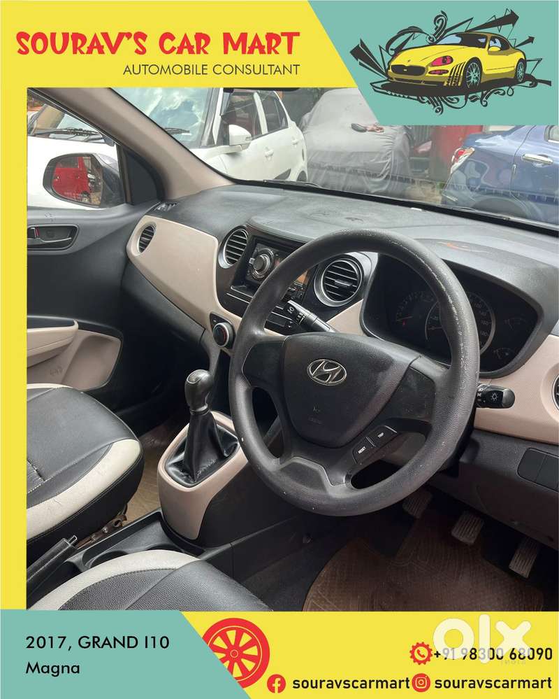 Hyundai Grand I10 Magna, 2017, Petrol