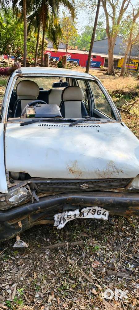 Damaged Vehicle Due Small Accident Documents And Engine Is Good