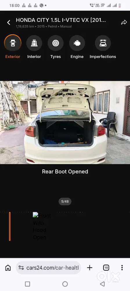 Honda City 2015 Petrol 110000 Km Driven