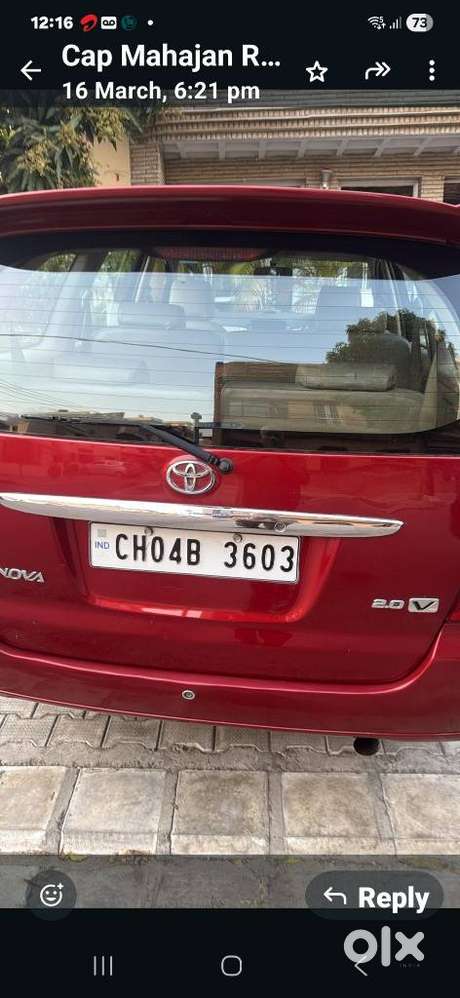 Toyota Innova 2.0 V, 2007, Petrol