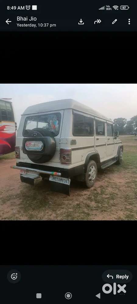 Bolero Ac Power Steering 9 Seater Very Good Condition