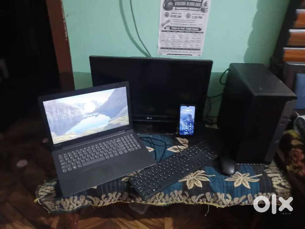 BUMPER COMBO SELL BEST PC + BEST LAPTOP + BEST PHONE 3 COMBO (URGENT)