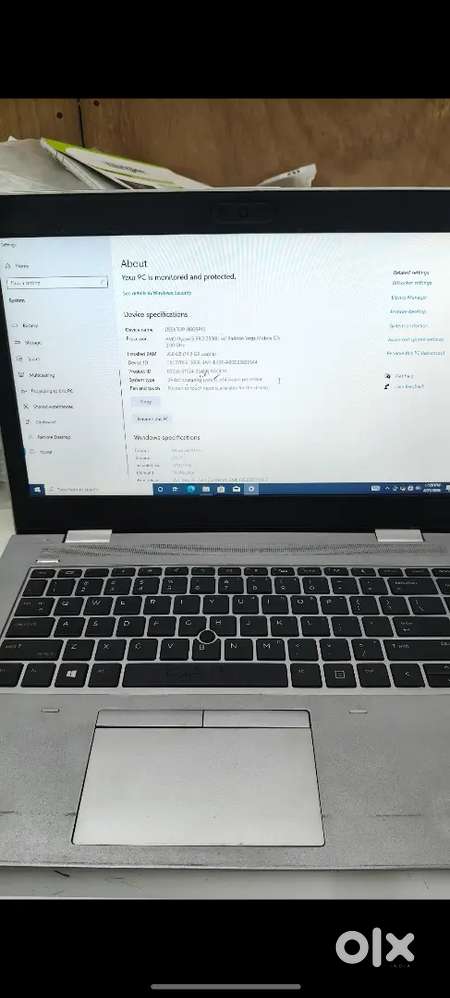 HP ryzen 5 8th generation 16/256