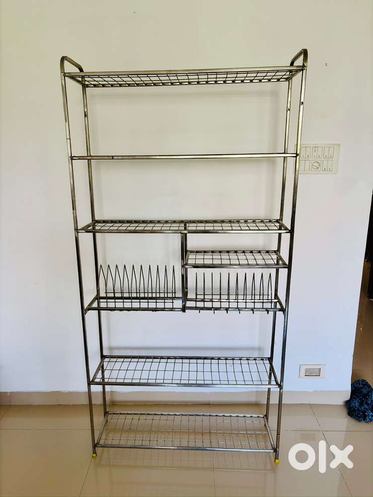 Heavy Duty Stainless Steel Kitchen Rack (6x4 Feet)