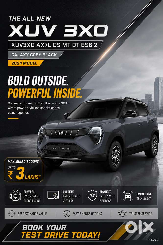 Brand New Mahindra Xuv 3xo 2024 Diesel 0 Km Driven
