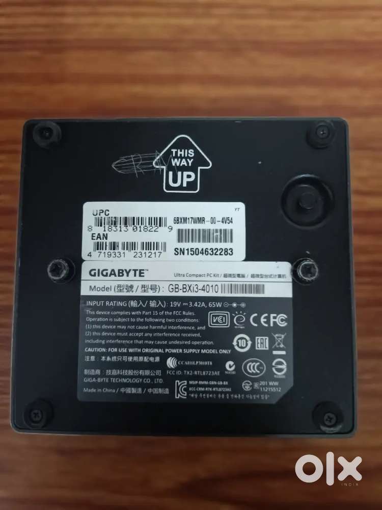 Compact CPU