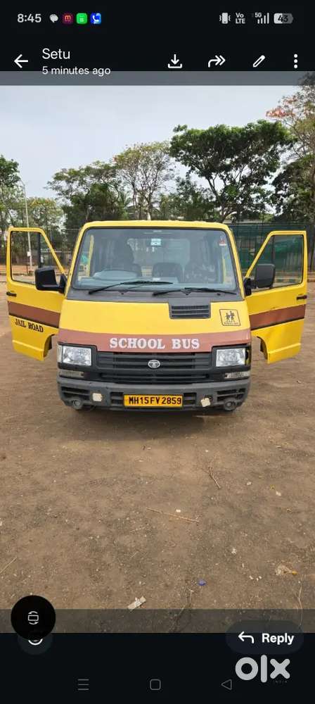 Tata Winger Yellow Colour