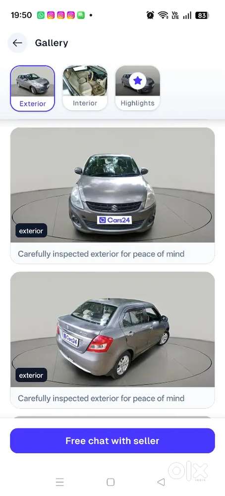 Maruti Suzuki Dzire 2014 Mint Condition