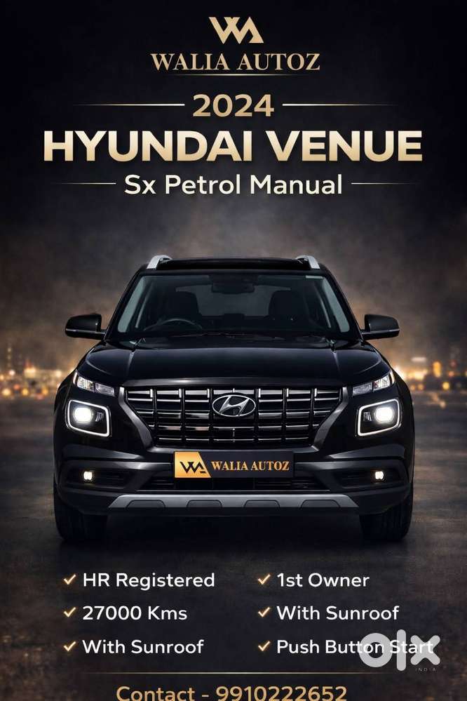 Hyundai Venue Sx, 2024, Petrol
