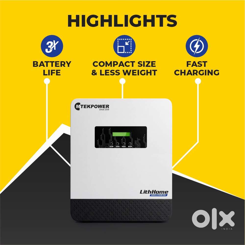 Inverter and lithuium battery inbuild system