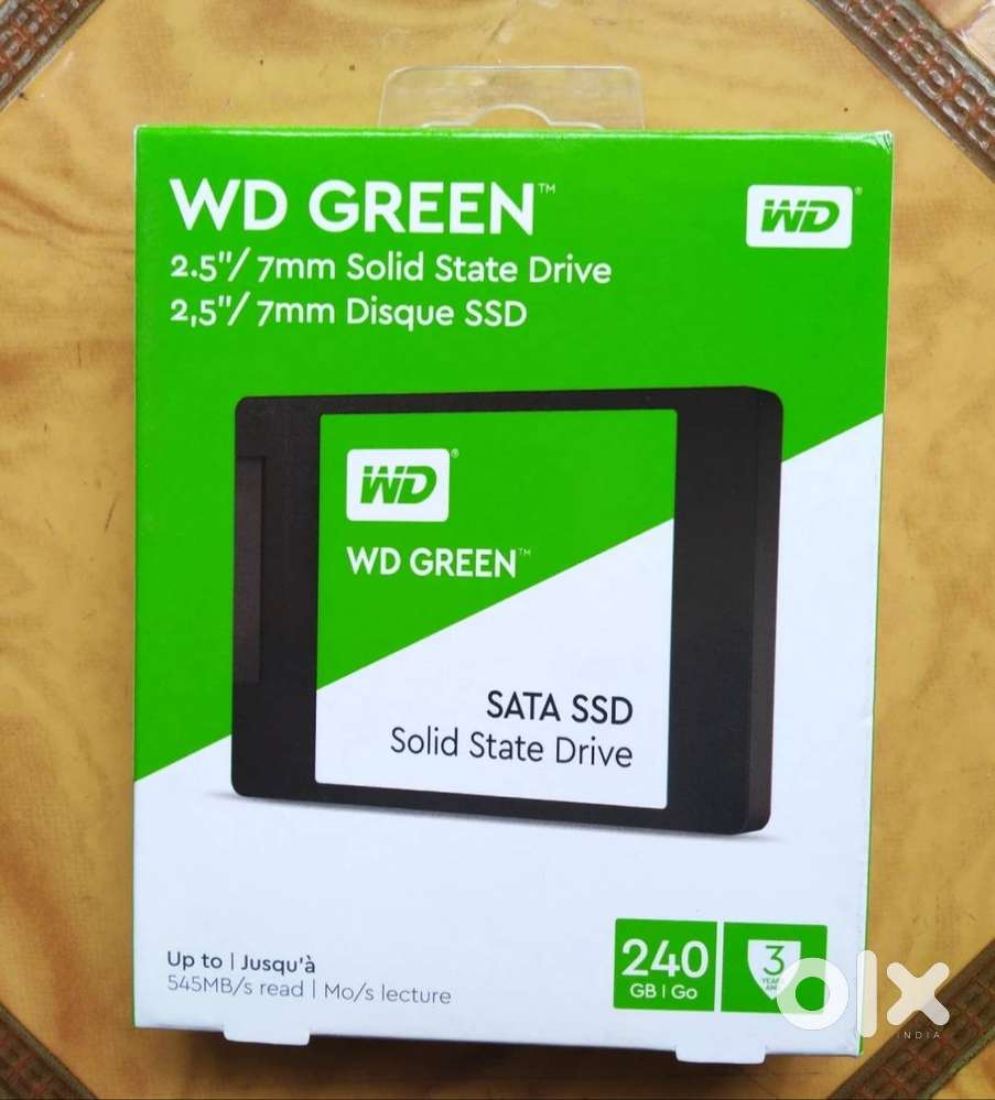 WD Green 240GB SATA SSD – Excellent Condition  Warranty Till Aug 2028
