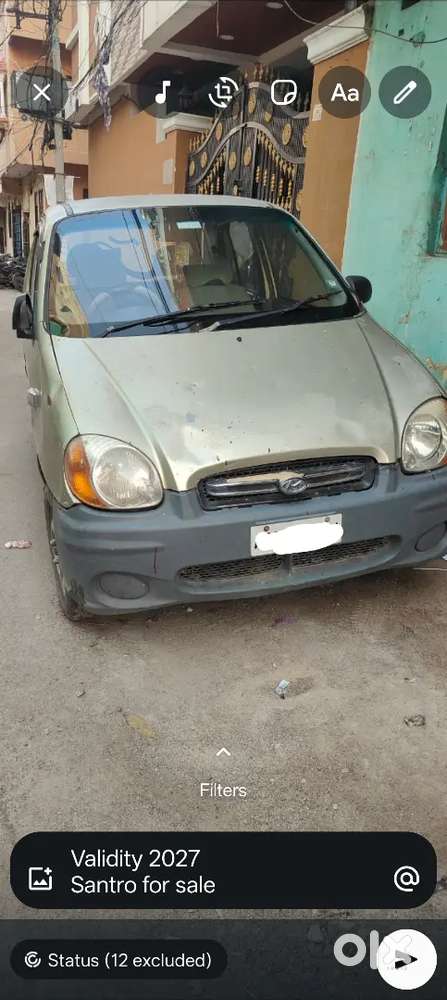 Hyundai Santro 2002 Petrol Price 55000