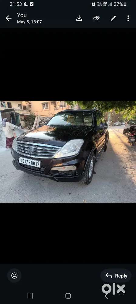 Mahindra Ssangyong Rexton 2014 Diesel 100000 Km Driven
