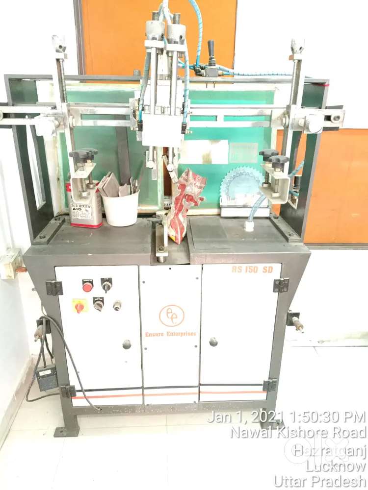 Balloon and 0 to 20 litre round box pencil pen printing machine