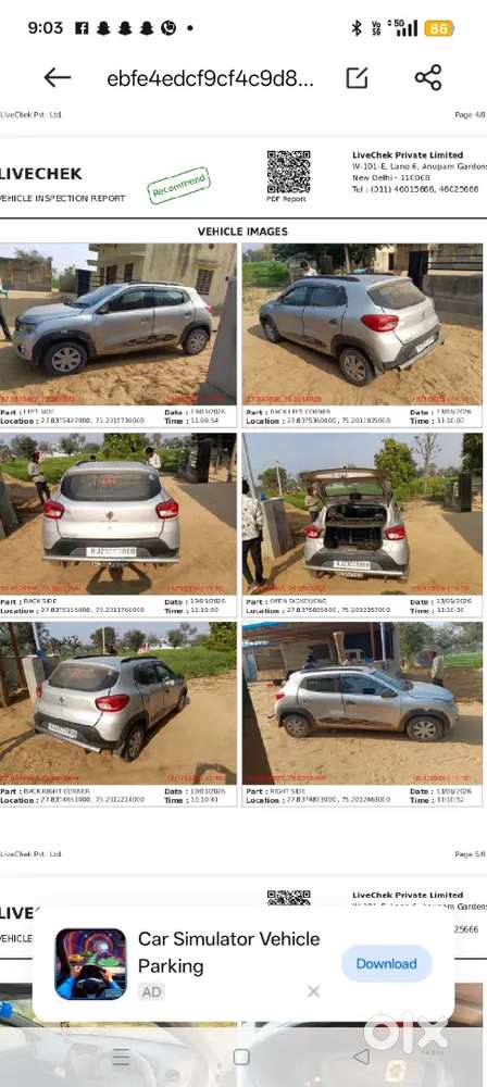 Renault Kwid 2018 Petrol 99000 Km Driven