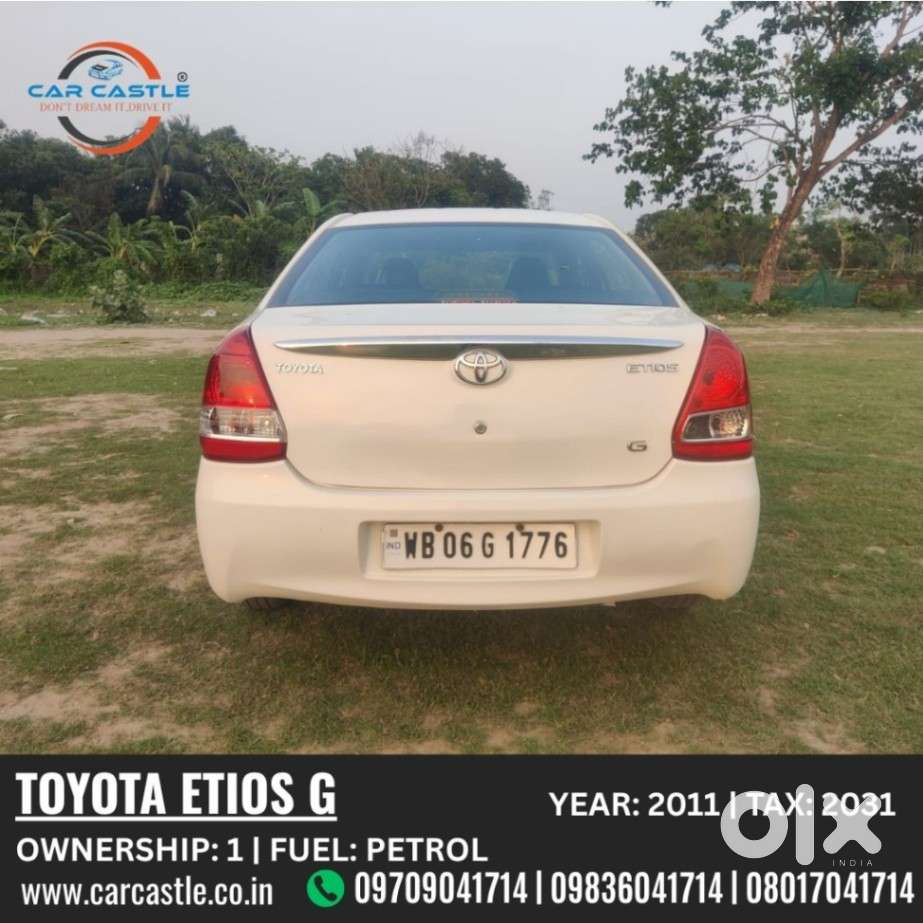 Toyota Etios 2010-2012 G, 2011, Petrol