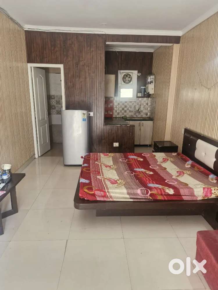 1bhk furnished flat for rent, Studio apartment for rent, BHK