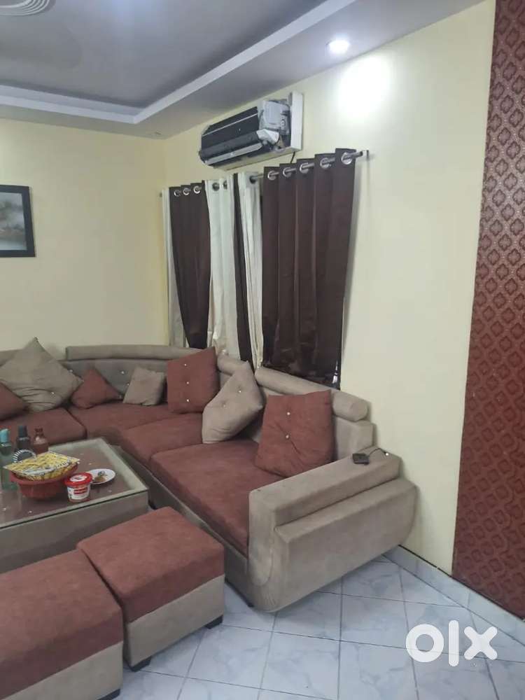 Seven seater sofa set with centre table