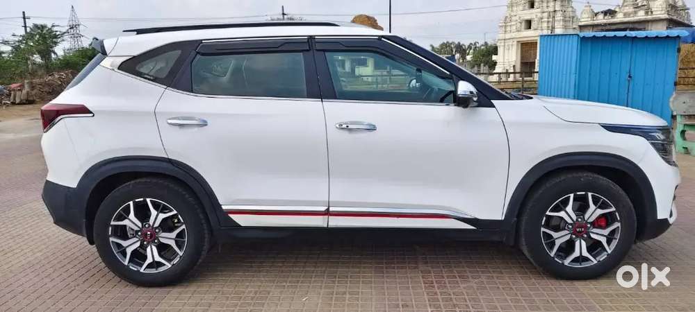 Kia Seltos Gt Line Model 2019 Km.74000 Petrol Showroom Track Manual