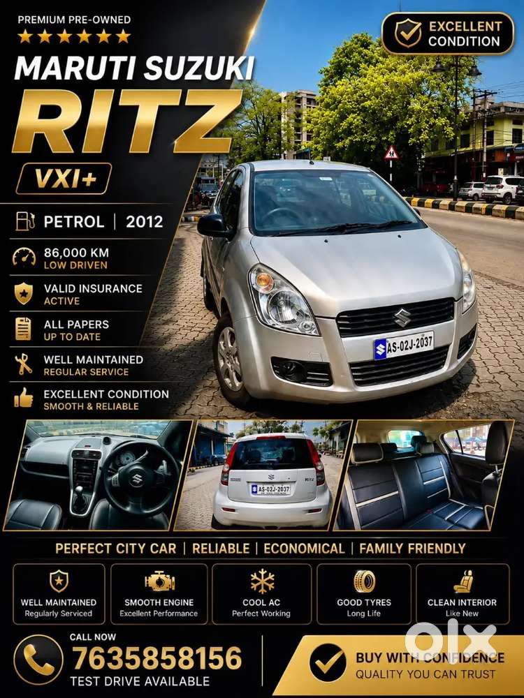Maruti Suzuki Ritz 1.2 Vxi 2012