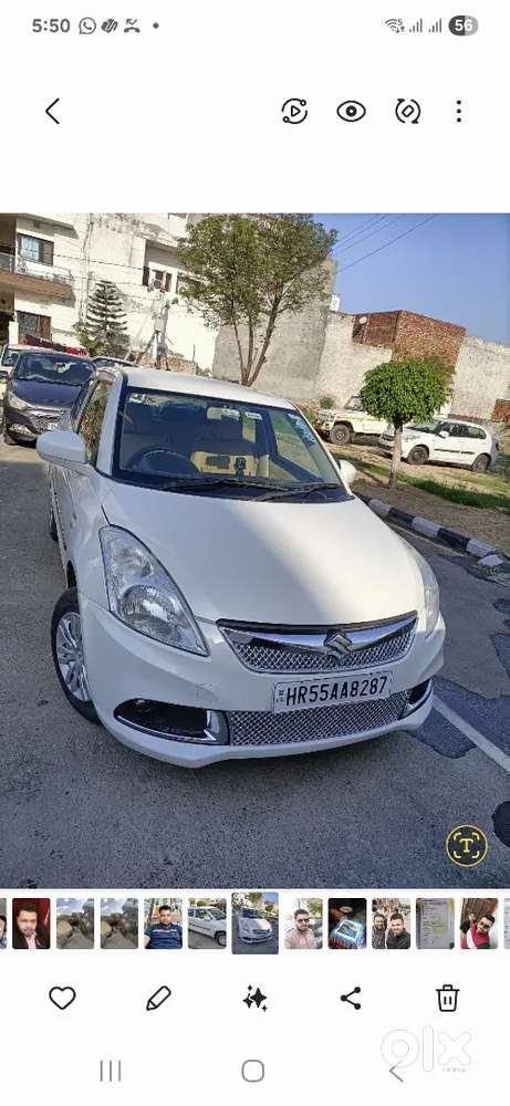 Maruti Suzuki Dzire 2017 Cng Petrol