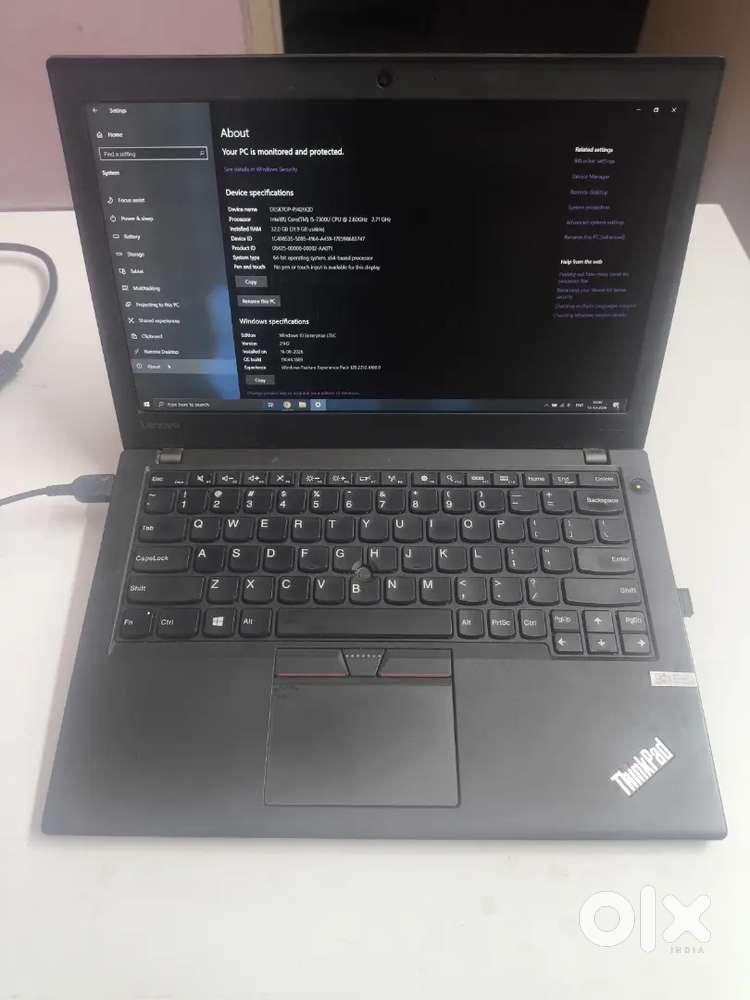 Lenovo ThinkPad x270 i5 7th gen