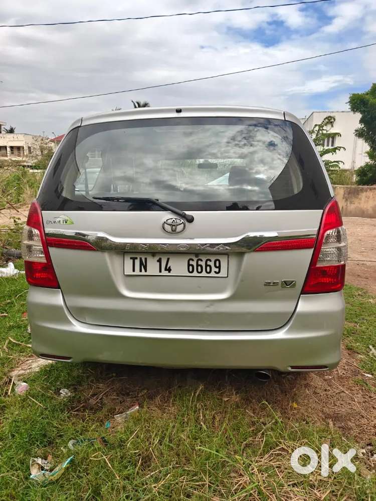 Toyota Innova Vx 2014 Diesel Manual Car