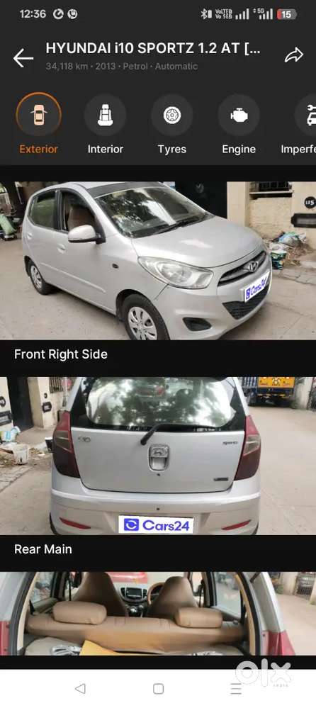 Hyundai Grand I10 2013 Petrol 33000 Km Driven