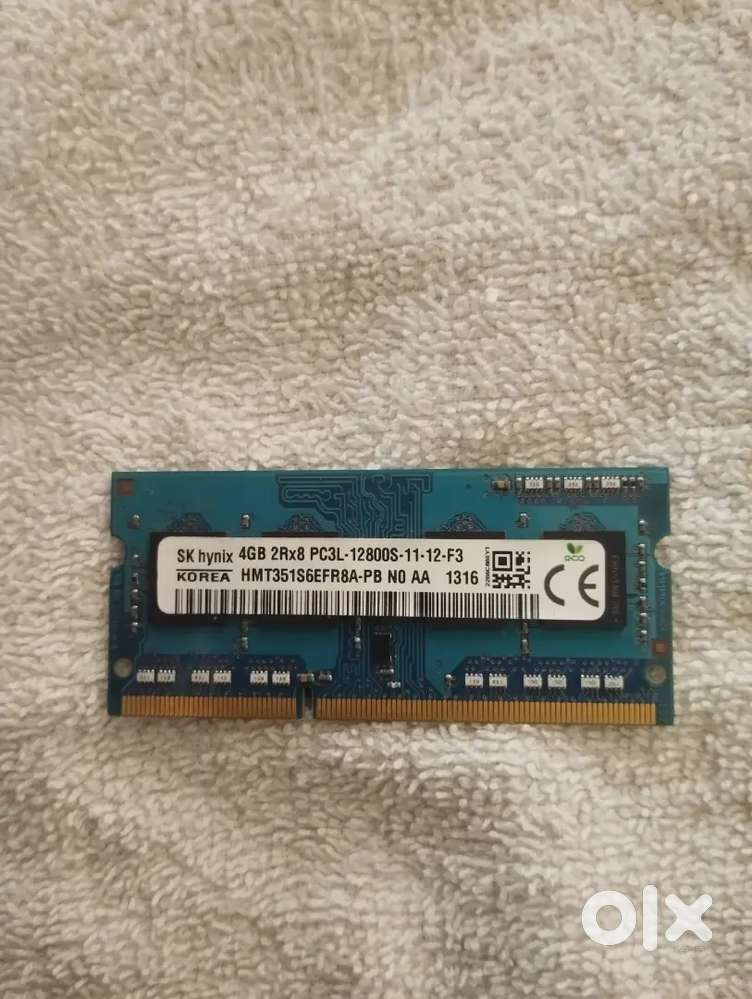 Sk Hynix 4GB RAM CARD dual rank (very good condition)