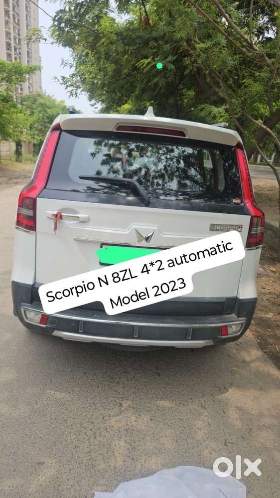 Mahindra Scorpio N Z8 L Diesel At 2wd 7 Str, 2023, Diesel