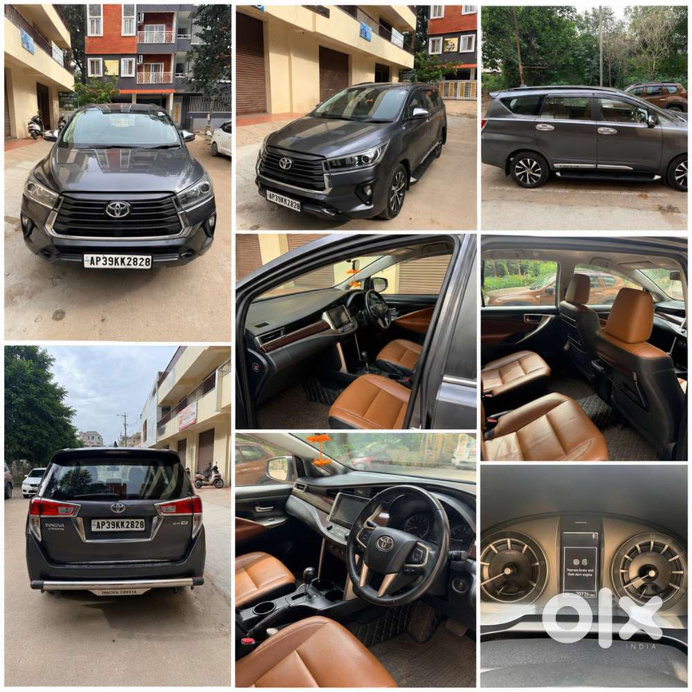 Toyota Innova Crysta 2021 Zx At Diesel- 73000 Km