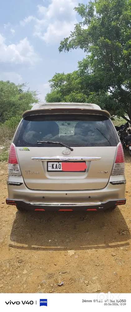 Toyota Innova Diesel 2010 Fourth Owner