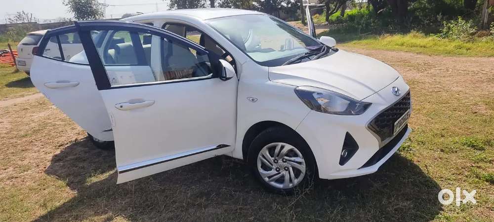 Hyundai Aura 2020 Cng Company Fitted 56000 Km Driven