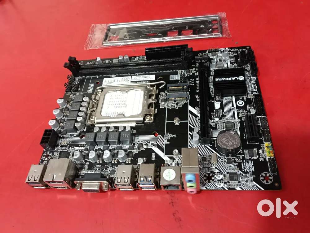 Lapcare h610 motherboard perfect working and new looking condition