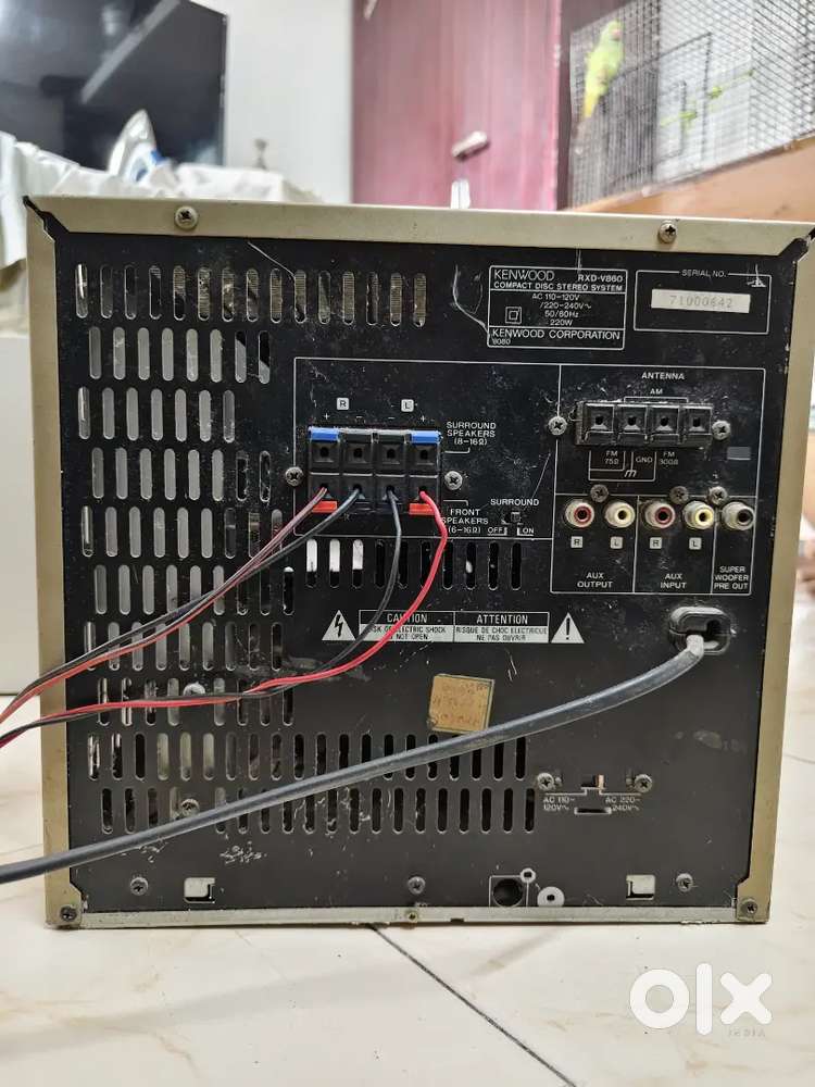 PANASONIC MINI HIFI COMPONENT SYSTEM XD-V860 - TVs, Video - Audio
