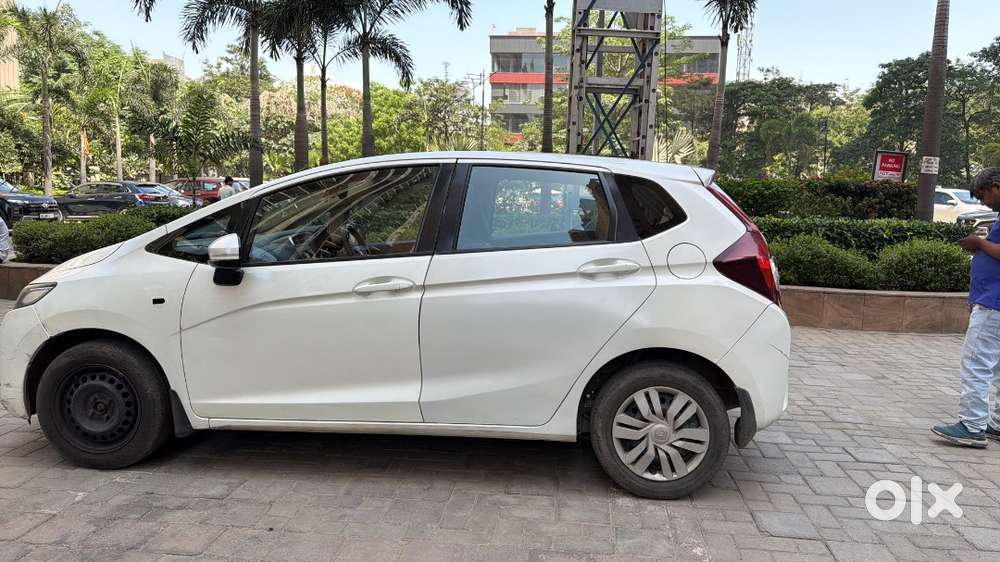 White Honda Jazz Available For Immediate Selling
