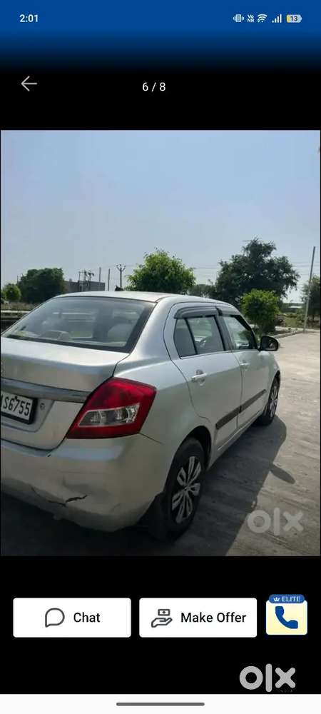 Maruti Dzire 2014 Cng